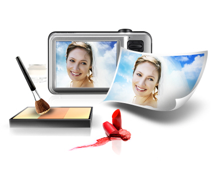  The camera loves you. 