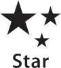 Star time-lapse images Mode
