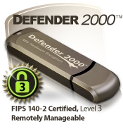 Defender 2000 Secure hardware encrypted USB Flash Drive Defender 2000 Secure hardware encrypted USB Flash Drive
