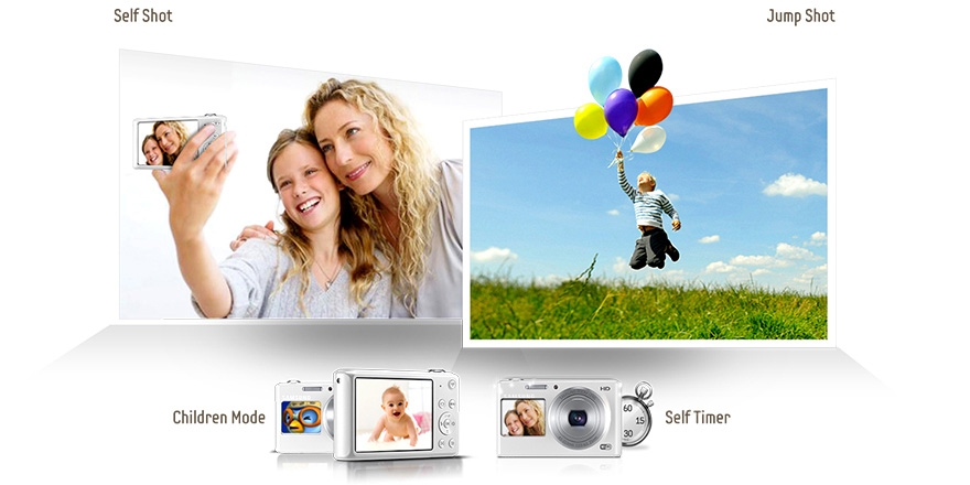 Capture yourself in one shot