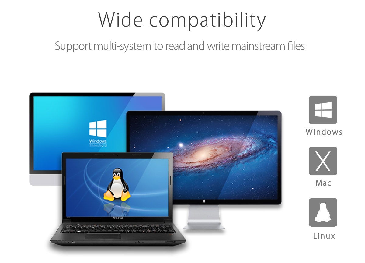 wide compatibility