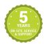 Canon 5 Year On-Site Support and Service Pack - For IPF Technical machines