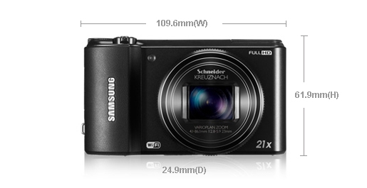 Dimension of SAMSUNG WB850F Dimension of SAMSUNG WB850F