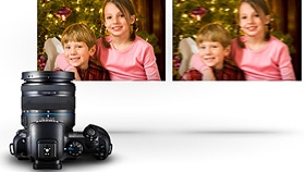 Optical Image Stabilizer for clear, sharp images