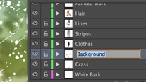 Inline editing in panels in Illustrator