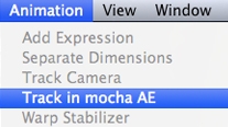 Advanced motion tracking in After Effects