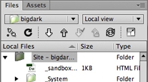 Improved FTP performance in Dreamweaver