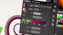Gradients on strokes 