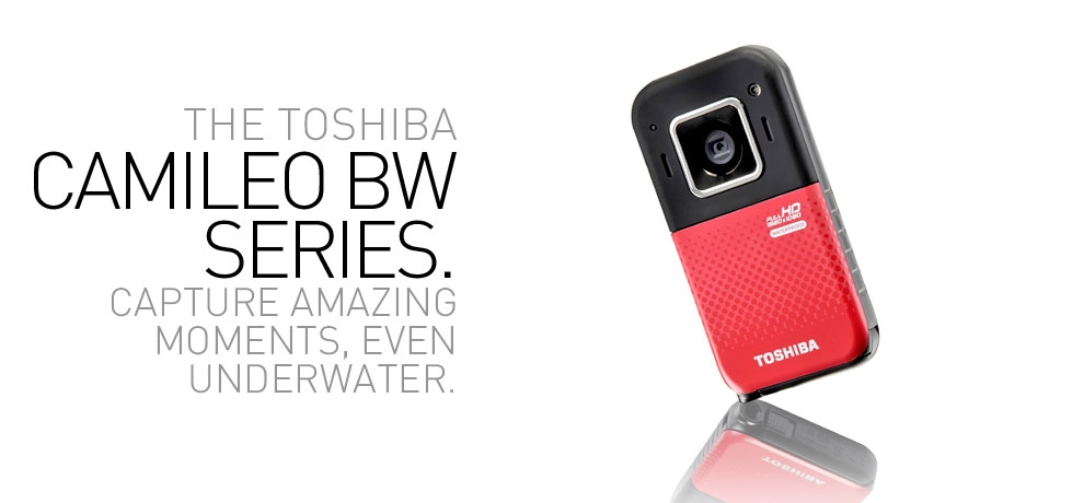 Toshiba Camileo BW20 Full HD Waterproof camcorder PA5066A-1C0R Camcorder