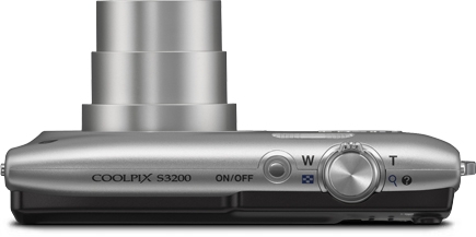 photo of the silver S3200, top view