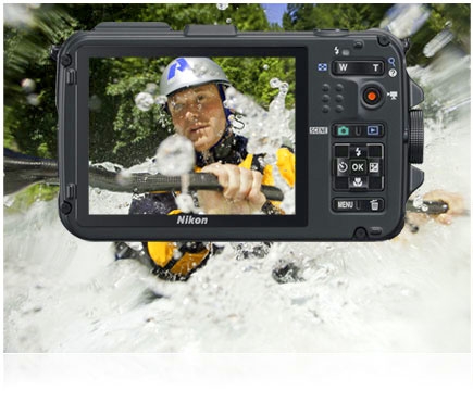 Nikon underwater camera is built as rugged as you are