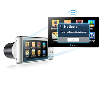 Get firmware notifications pushed to your camera
