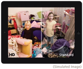 Transmits HD video and clear digital audio