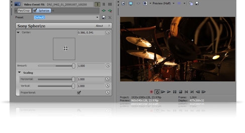 video editing software with a timeline view