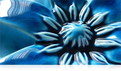 Macro photo of a flower accent